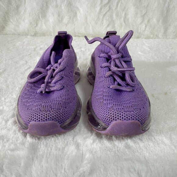 Air Underground Anya Lavender Athletic Sneakers  Air Cushion Sole Size 5M Kids - Picture 2 of 7